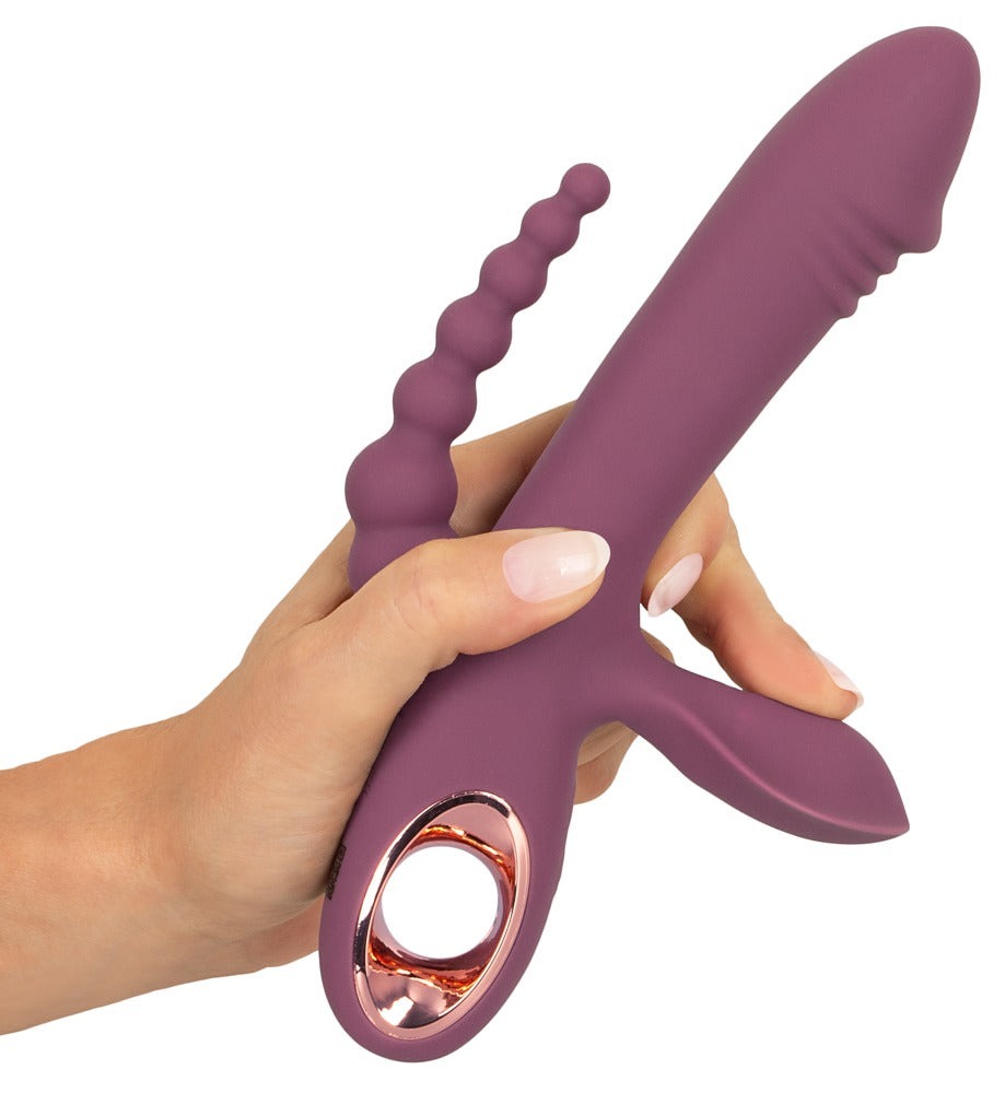 You2Toys Slim Triple Plum schlanker Vibrator