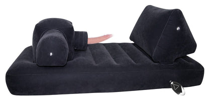 You2Toys Velvet Luxury Bed Liebeskissen mit Stoß-Vibrator