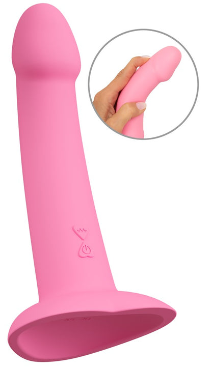 You2Toys Heart Guy Vibrator aus Liquid Silicone, pink