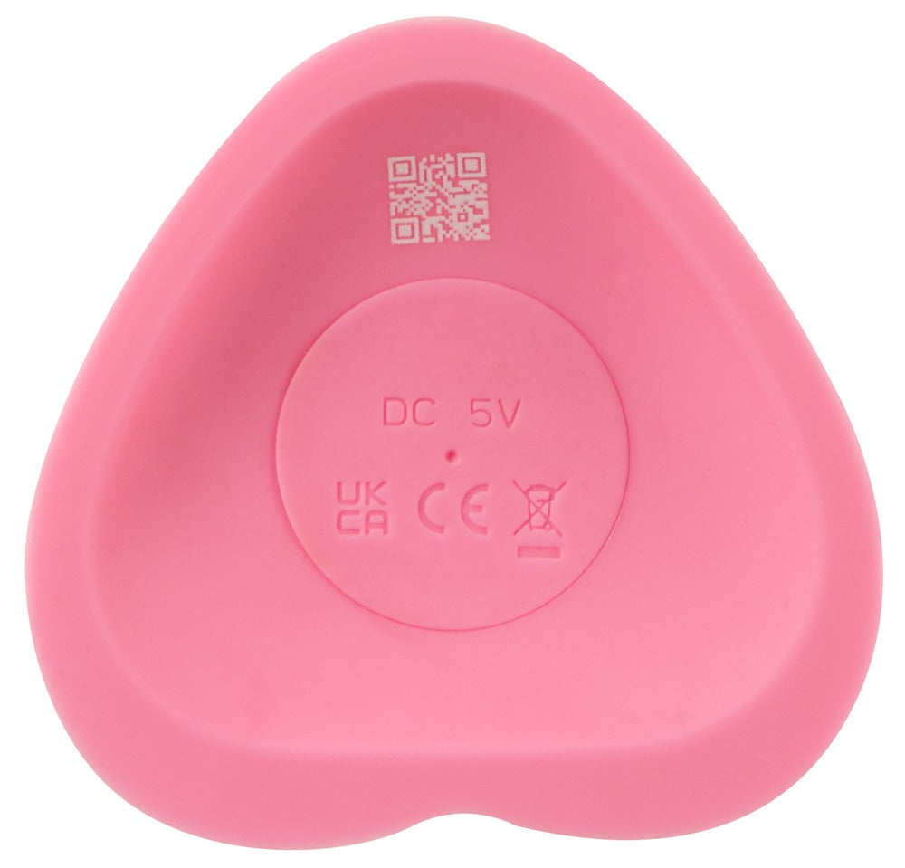 You2Toys Heart Guy Vibrator aus Liquid Silicone, pink