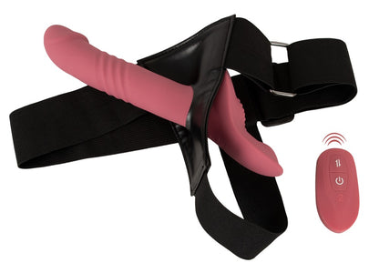 You2Toys Your Strap-On Set mit 2-Motor-Stoßvibrator, pink