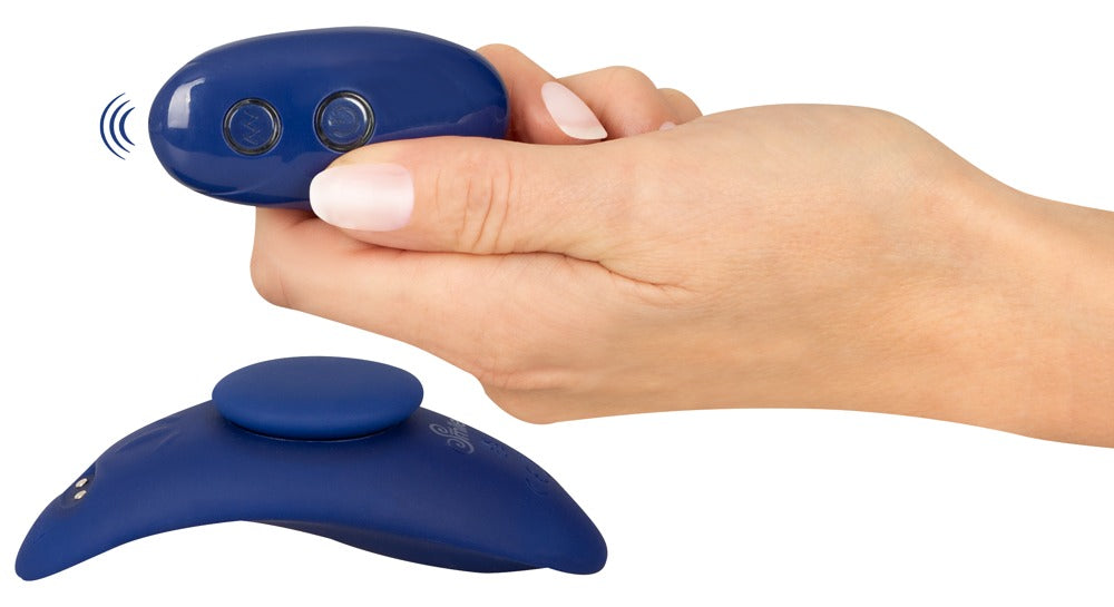 Sweet Smile RC Panty Vibrator Extra Slim mit Magnet, blau