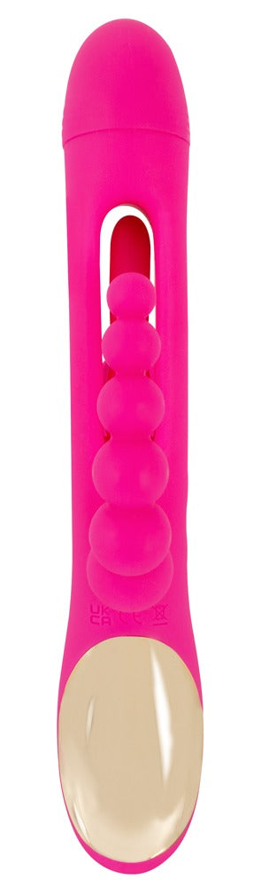 Sweet Smile Triple Vibe with Flicking Tongue für dreifache Action, pink