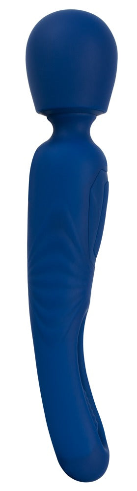Sweet Smile 2in1 Wand with Flicking Tongue beidseitig, blau