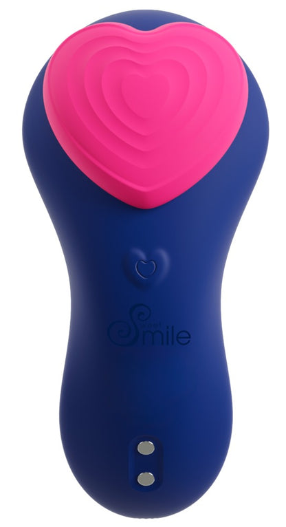 Sweet Smile RC Panty Vibrator Heart mit Herz-Magnet, blau
