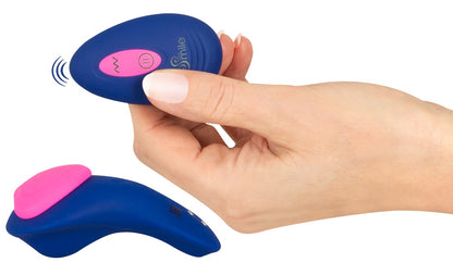 Sweet Smile RC Panty Vibrator Heart mit Herz-Magnet, blau
