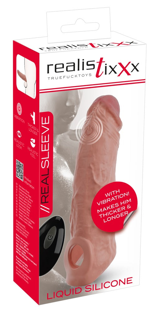 Realistixxx Vibrating Penis Sleeve