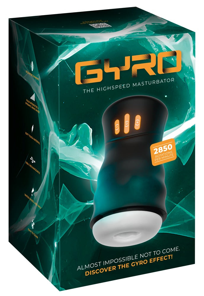You2Toys GYRO Hochgeschwindigkeits-Masturbator mit Schutzkappe