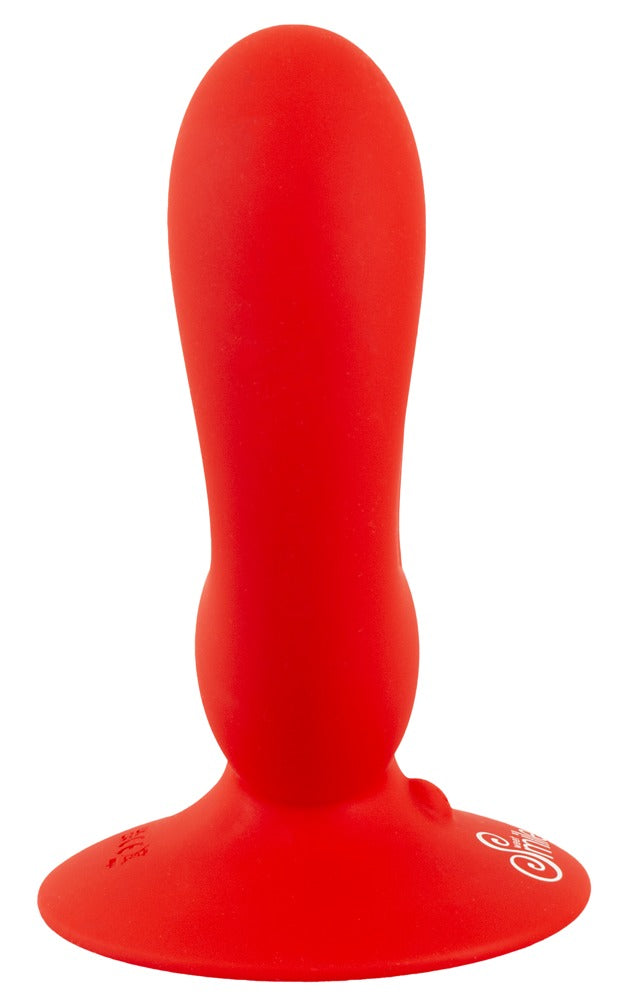 Sweet Smile Dual Vibrator geschwungen mit zwei Vibratoren, rot