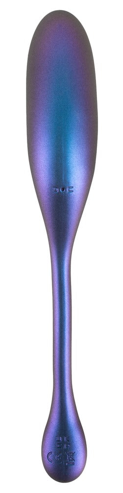 Sweet Smile Metallic Flexible Double Bullet Dual-Vibrator, blau