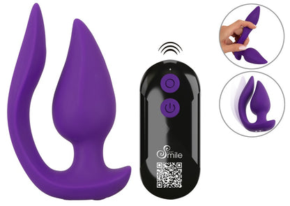 Sweet Smile RC 2in1 Plug & Panty Vibe Kombi aus Plug und Auflegevibrator