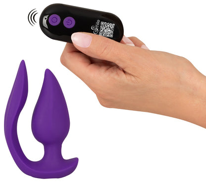 Sweet Smile RC 2in1 Plug & Panty Vibe Kombi aus Plug und Auflegevibrator