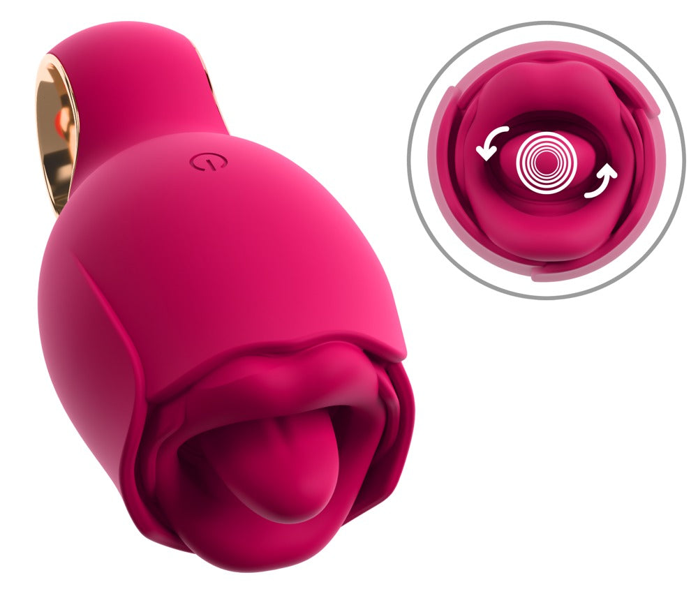 You2Toys Oral Fun Tongue Vibrator mit kreiselnder Zunge