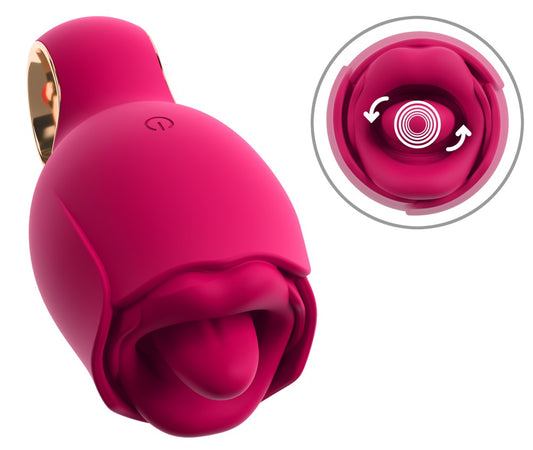 You2Toys Oral Fun Tongue Vibrator mit kreiselnder Zunge