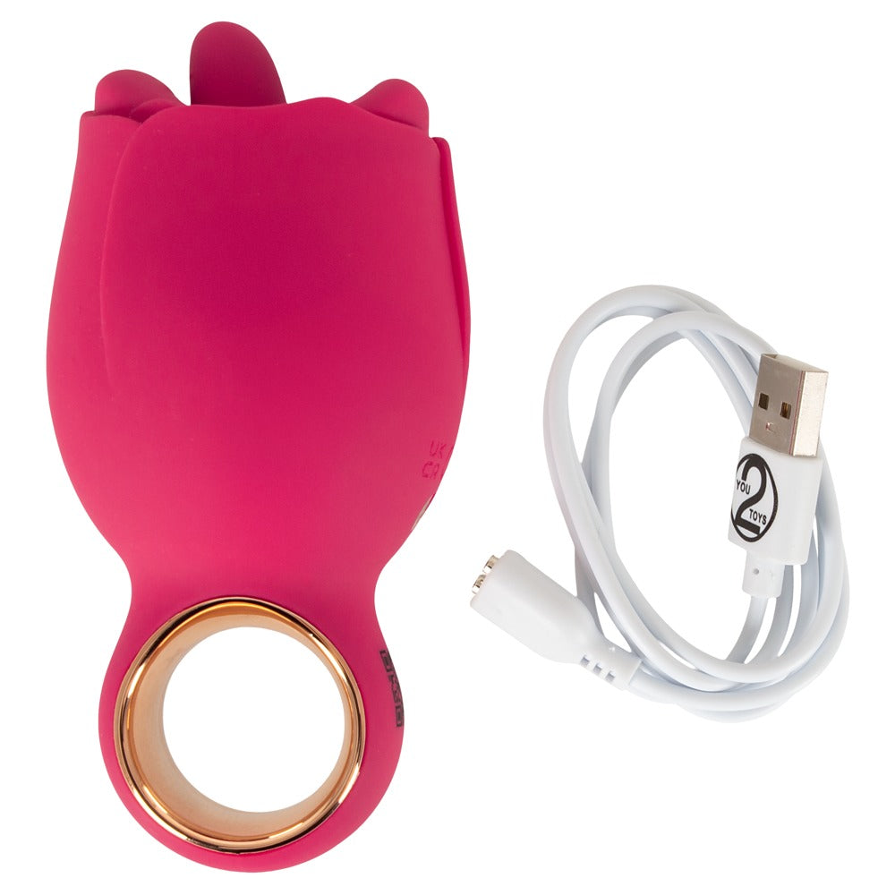 You2Toys Oral Fun Tongue Vibrator mit kreiselnder Zunge