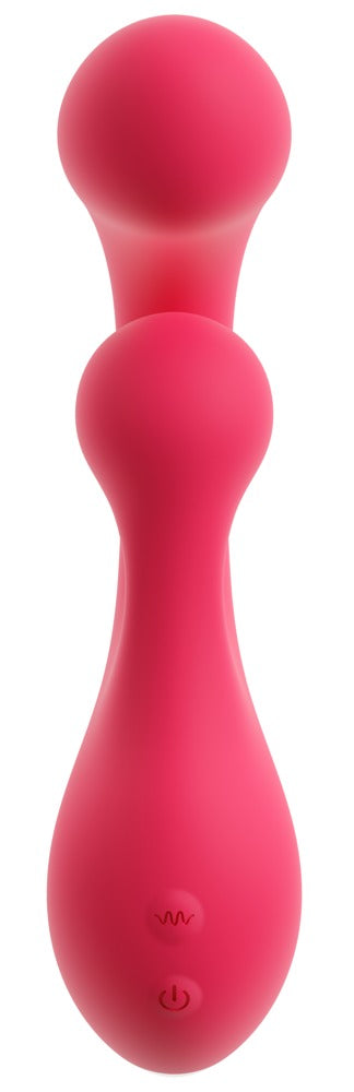 Sweet Smile G-Spot Vibrator with Rotation mit doppelter Vibro-Power, pink