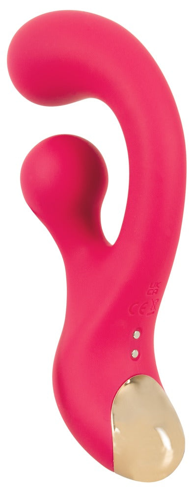 Sweet Smile G-Spot Vibrator with Rotation mit doppelter Vibro-Power, pink