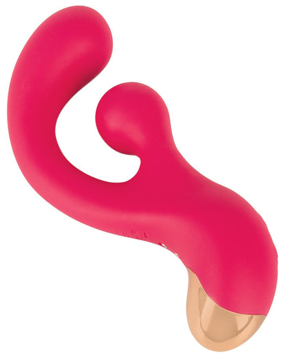 Sweet Smile G-Spot Vibrator with Rotation mit doppelter Vibro-Power, pink