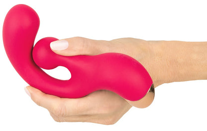 Sweet Smile G-Spot Vibrator with Rotation mit doppelter Vibro-Power, pink