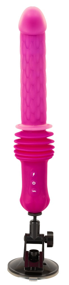 You2Toys RC Warming Fucking Machine Stoßvibrator mit Wärme, pink