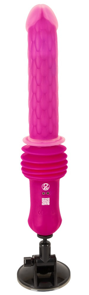 You2Toys RC Warming Fucking Machine Stoßvibrator mit Wärme, pink