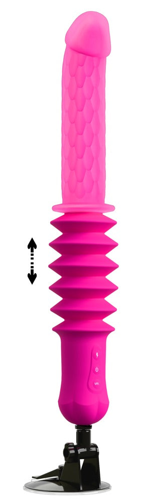 You2Toys RC Warming Fucking Machine Stoßvibrator mit Wärme, pink