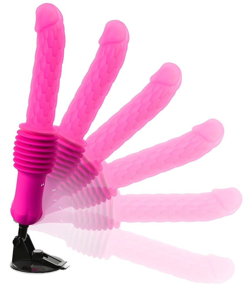 You2Toys RC Warming Fucking Machine Stoßvibrator mit Wärme, pink