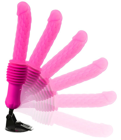 You2Toys RC Warming Fucking Machine Stoßvibrator mit Wärme, pink