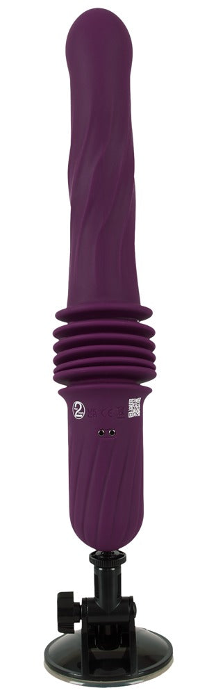 You2Toys RC Warming Fucking Machine Stoßvibrator mit Wärme, lila