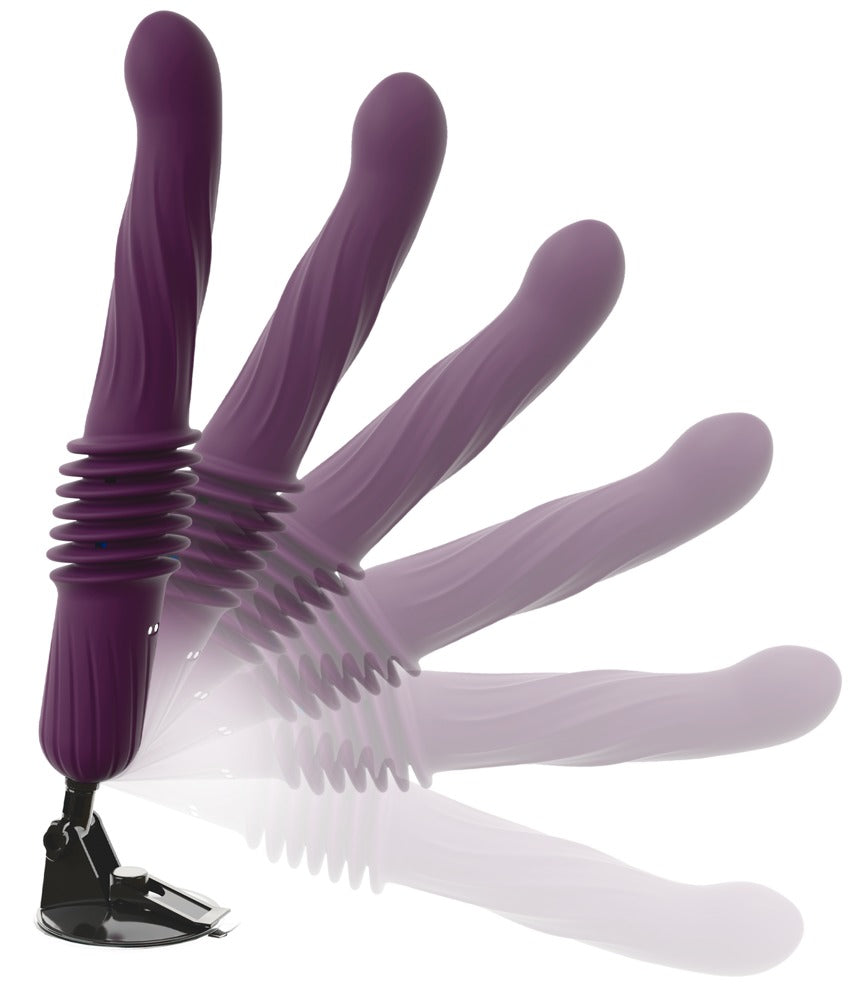 You2Toys RC Warming Fucking Machine Stoßvibrator mit Wärme, lila