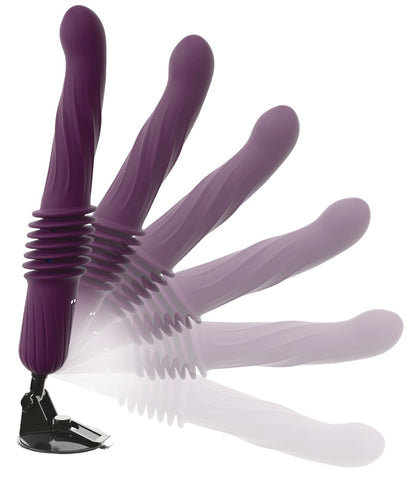 You2Toys RC Warming Fucking Machine Stoßvibrator mit Wärme, lila