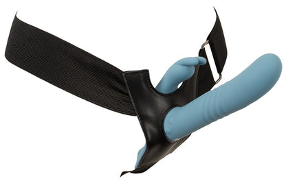 You2Toys Your Strap-On Set mit Rabbit-Stoßvibrator, blau