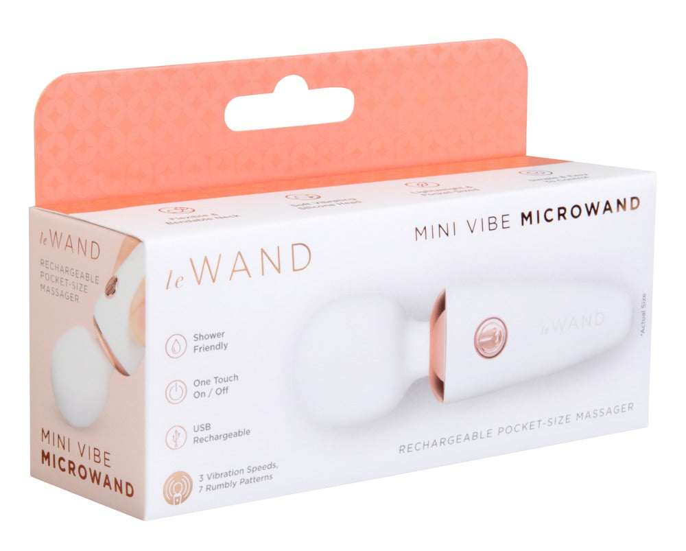 le Wand Mini Microwand White