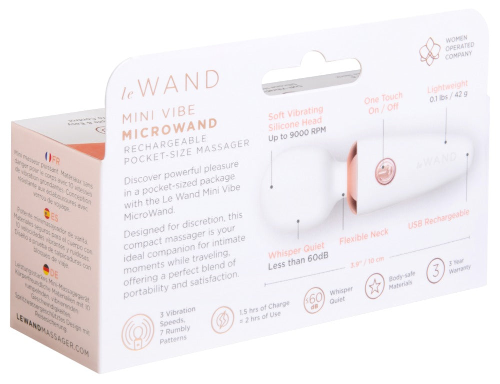 le Wand Mini Microwand White