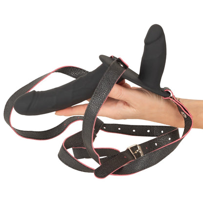 You2Toys RC Vibrating Double Strap-On mit Innen- und Außenvibrator