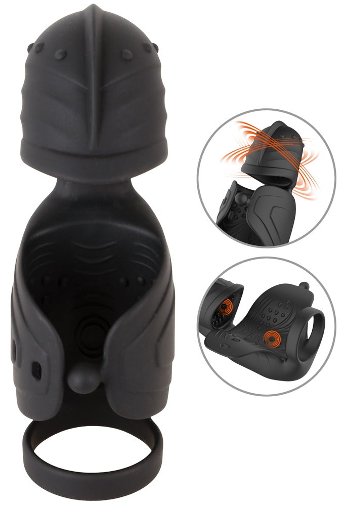 Rebel Cock Vibrator w Glans St