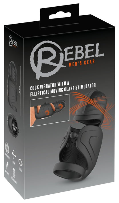 Rebel Cock Vibrator w Glans St