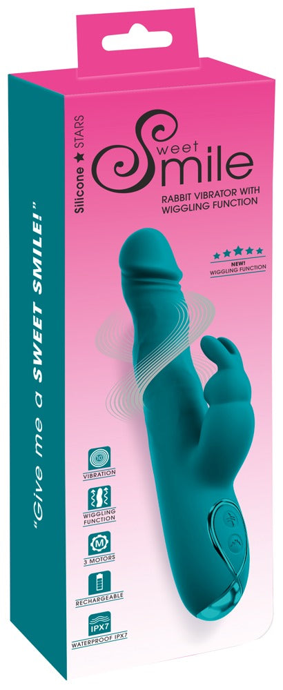 Smile Rabbit Vibrator Wiggling