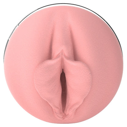 Fleshlight Pink Quiver doppelmotoriger Vibro-Masturbator in Chrom-Optik