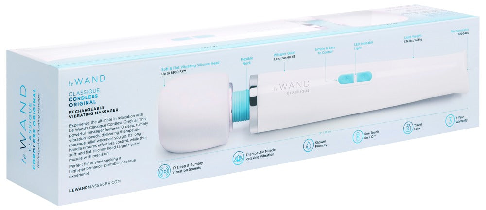 Le Wand Classique Cordless Rechargeabl