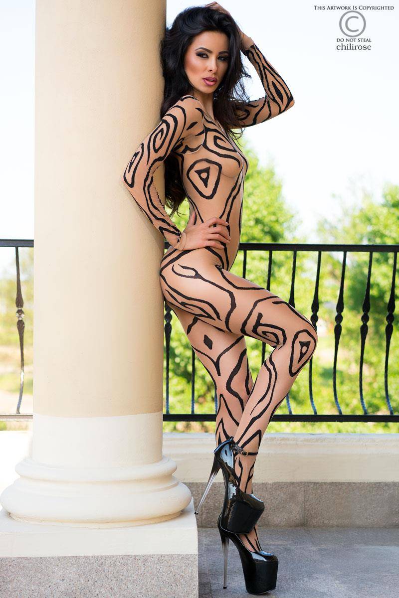 Chilirose Bodystocking CR4092