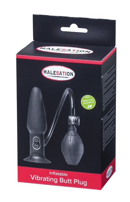 MALESATION aufblasbar Analplug groß