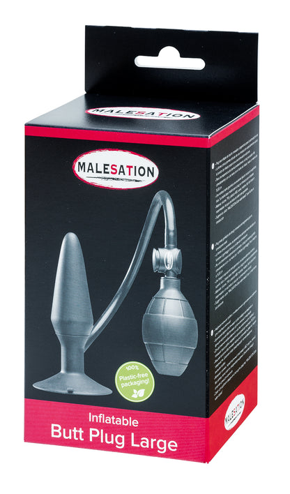 MALESATION aufblasbar Analplug groß