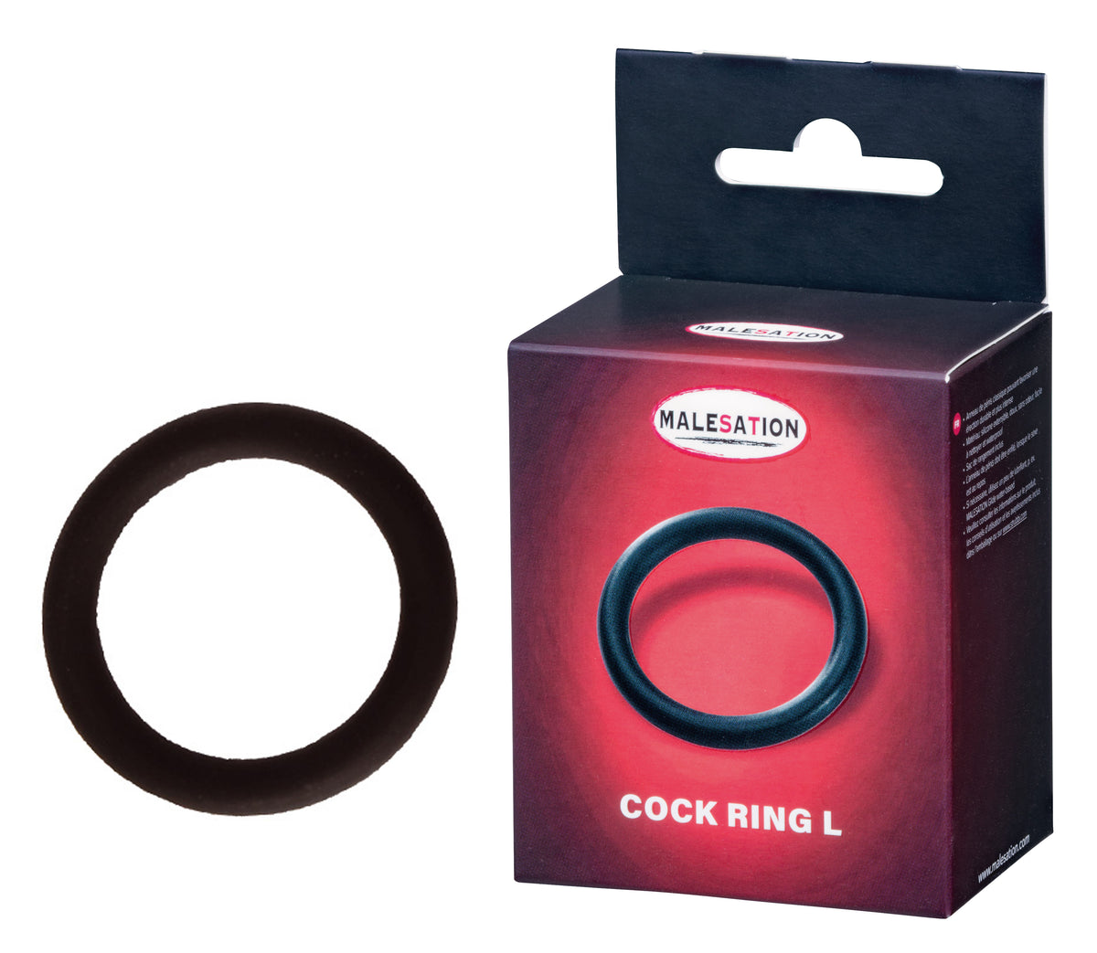 MALESATION Silikon Cock-Ring L (Ø 4,50 cm)