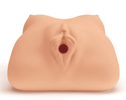 MALESATION Masturbator Real Boobs + Pussy