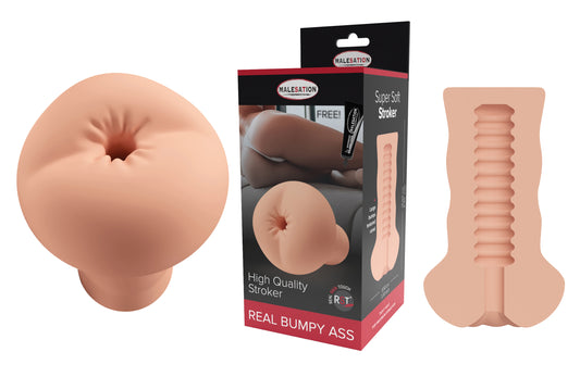 MALESATION Masturbator Real Bumpy Ass Masturbator