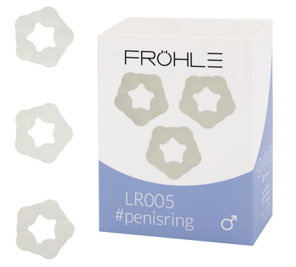 FRÖHLE Liebesringe mit Kugeln 3er Gr. L