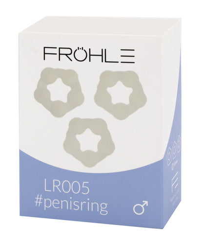 FRÖHLE Liebesringe mit Kugeln 3er Gr. L