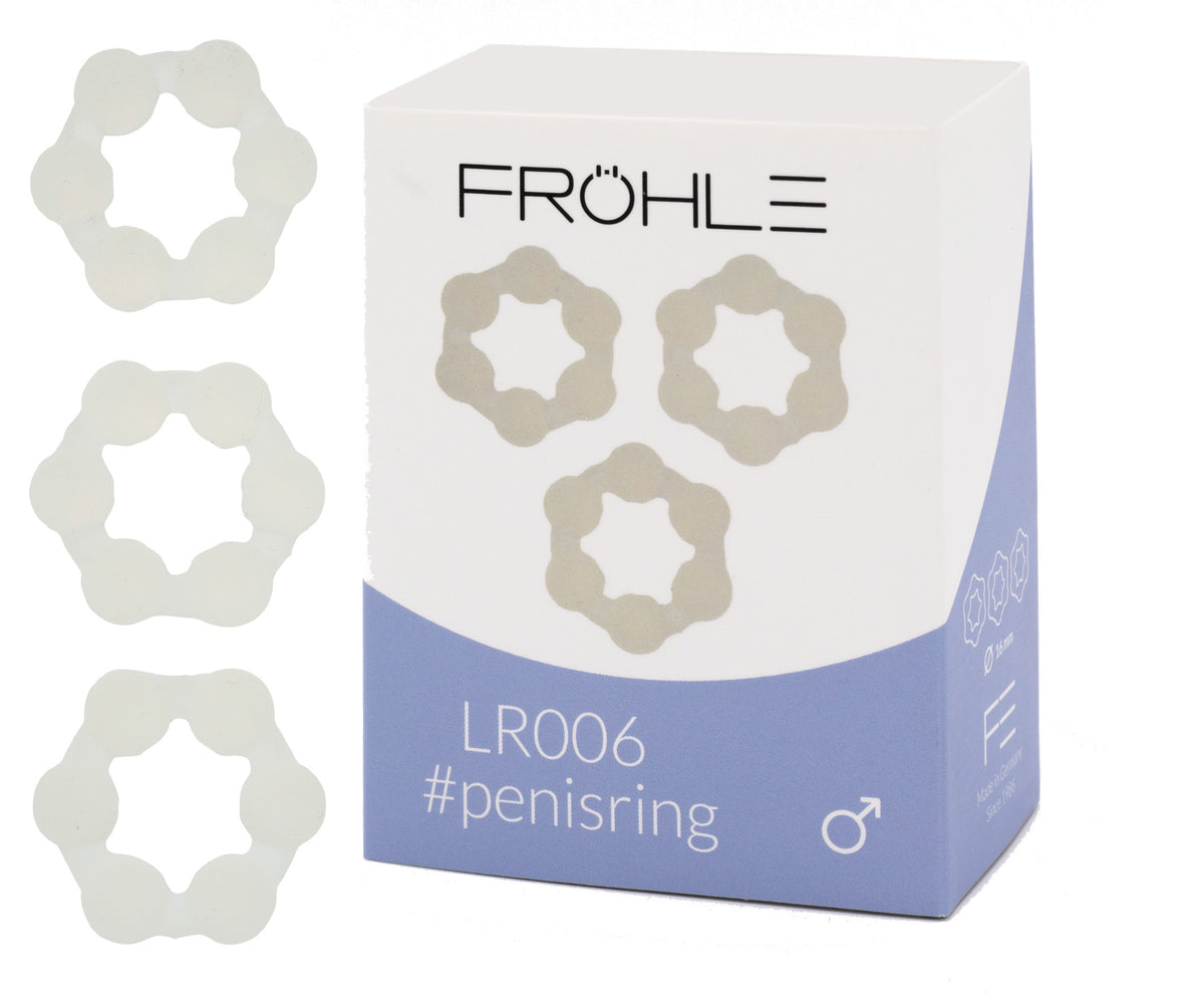 FRÖHLE Liebesringe mit Kugeln 3er Gr. L