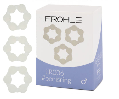 FRÖHLE Liebesringe mit Kugeln 3er Gr. L